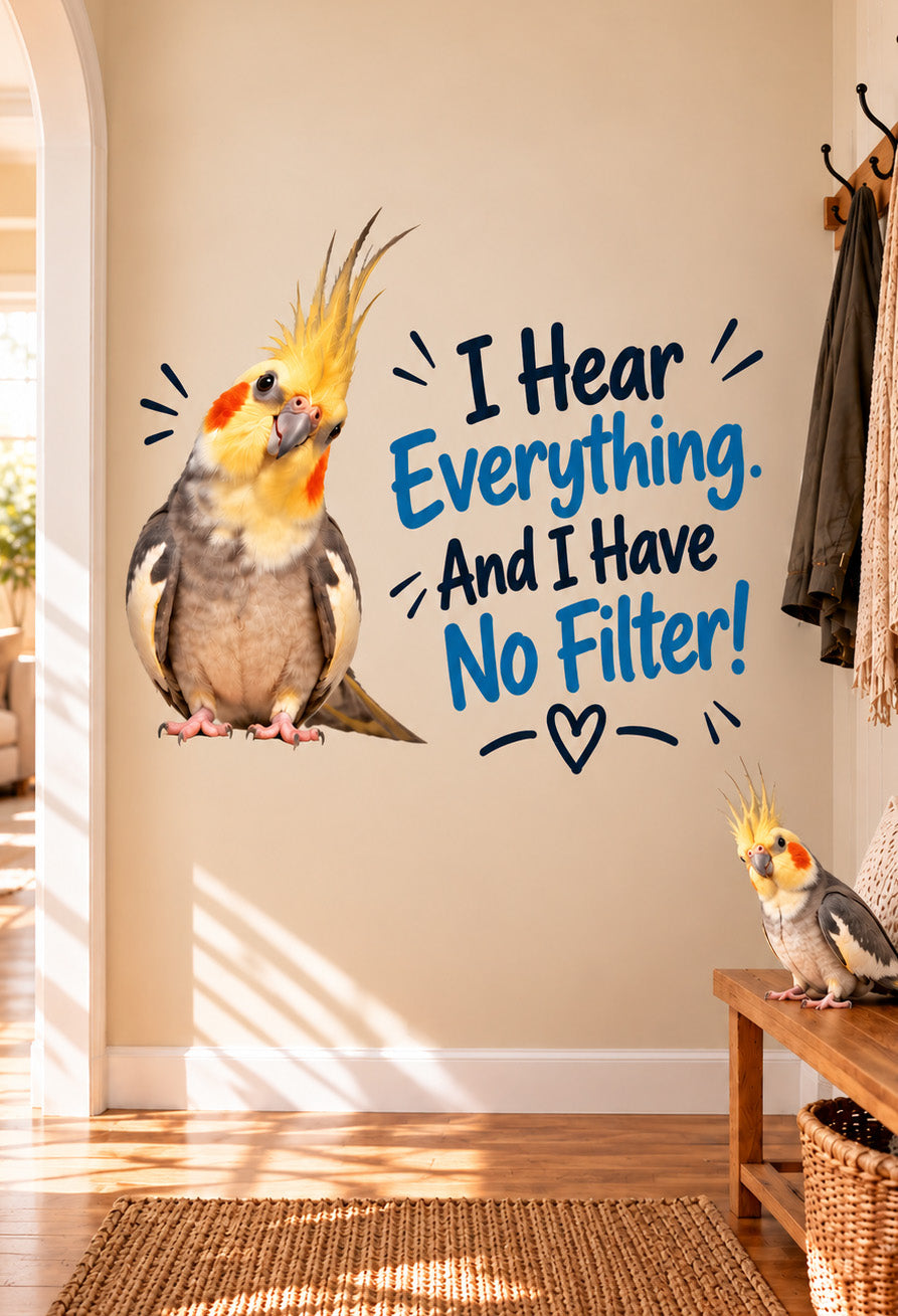 Custom pet wall sticker of a pirate 