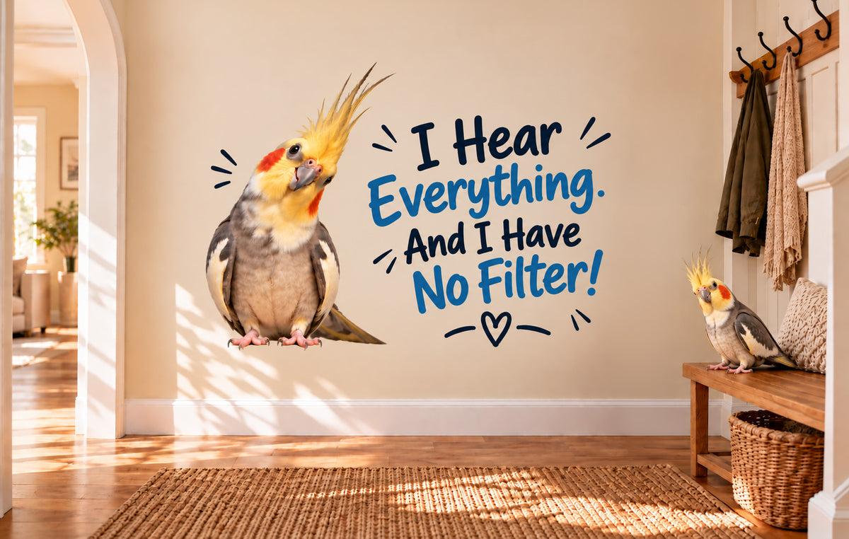 Custom pet wall sticker of a pirate 